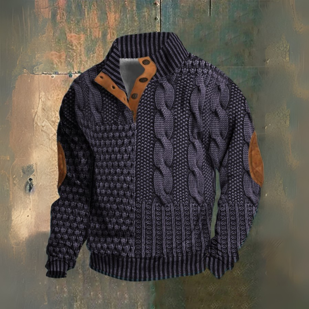 Stanley — Sweatshirt with a high collar