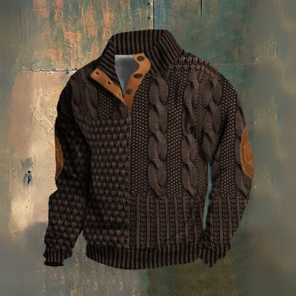 Stanley — Sweatshirt with a high collar