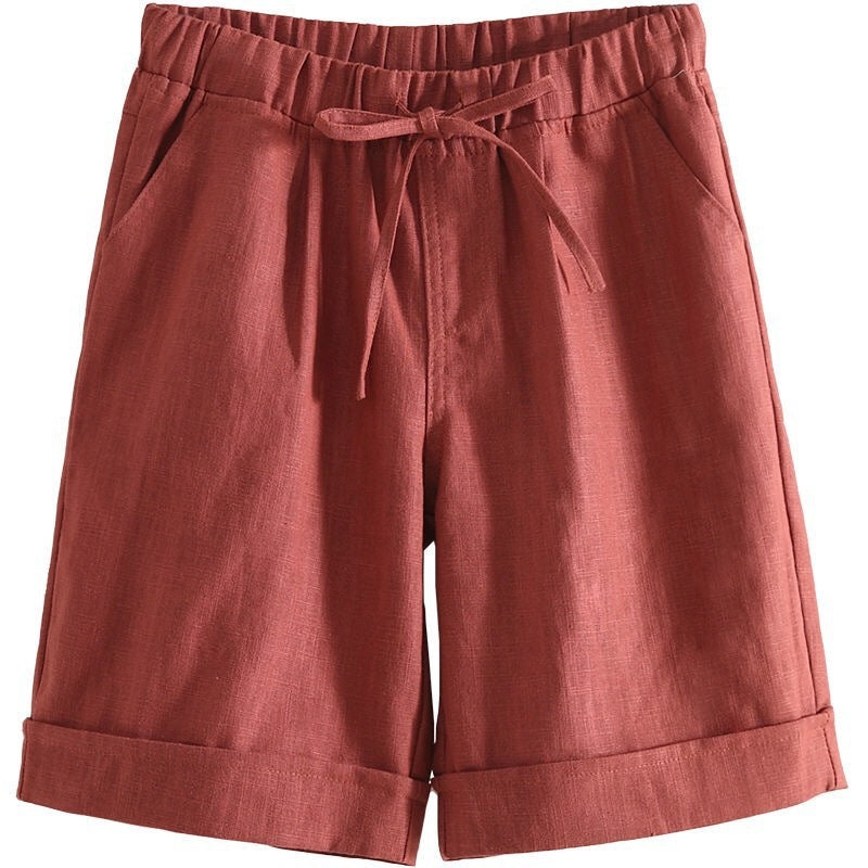 AYONA CASUAL LINEN SHORTS