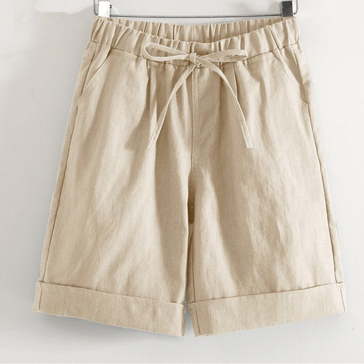 AYONA CASUAL LINEN SHORTS