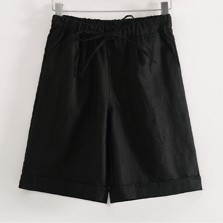 AYONA CASUAL LINEN SHORTS