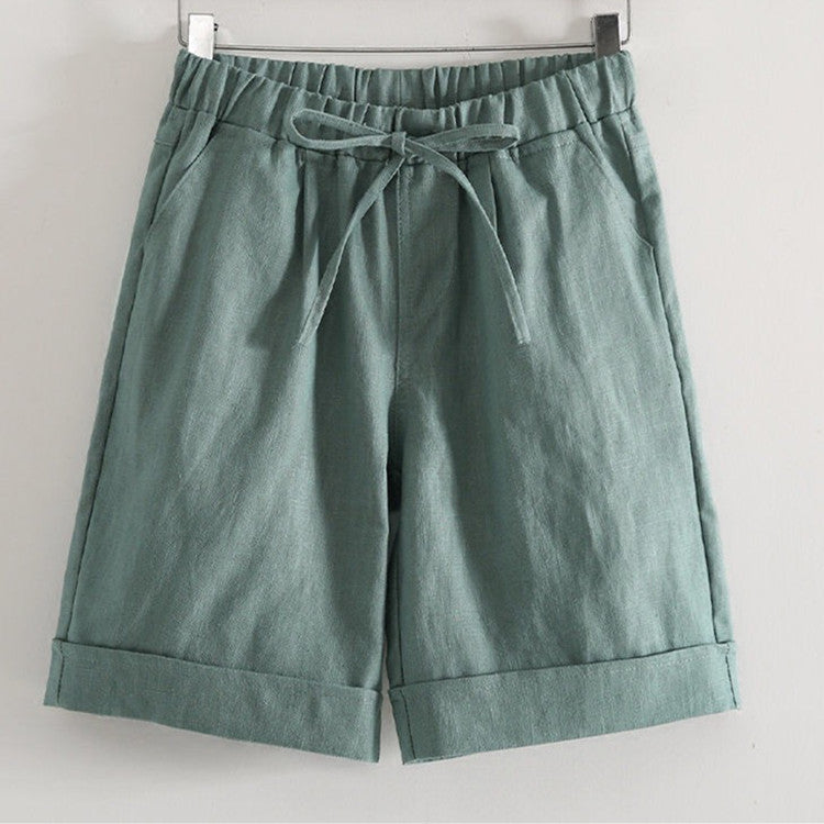 AYONA CASUAL LINEN SHORTS