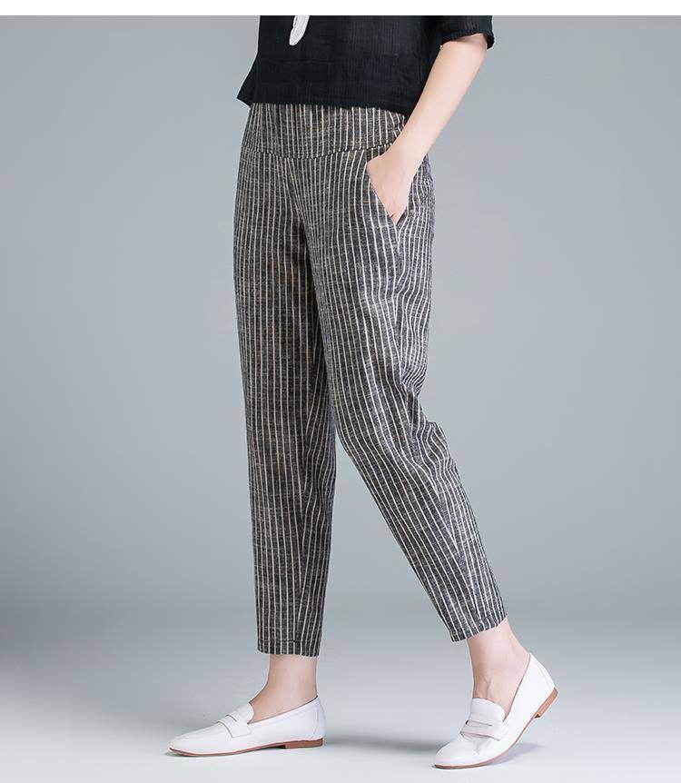 NOÉMIE STRIPED PANTS