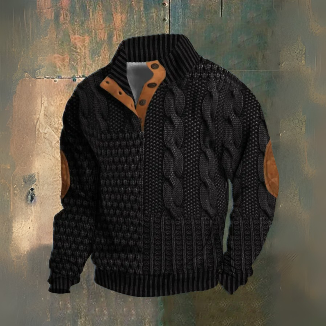 Stanley — Sweatshirt with a high collar