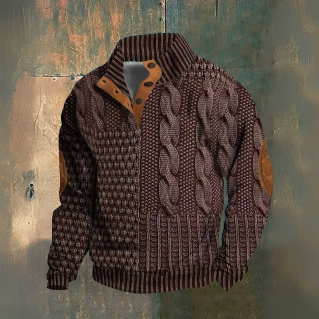 Stanley — Sweatshirt with a high collar