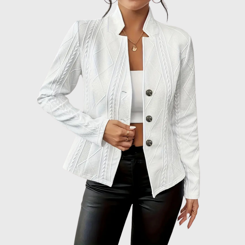 Iwona - Jacket with elegant details 
