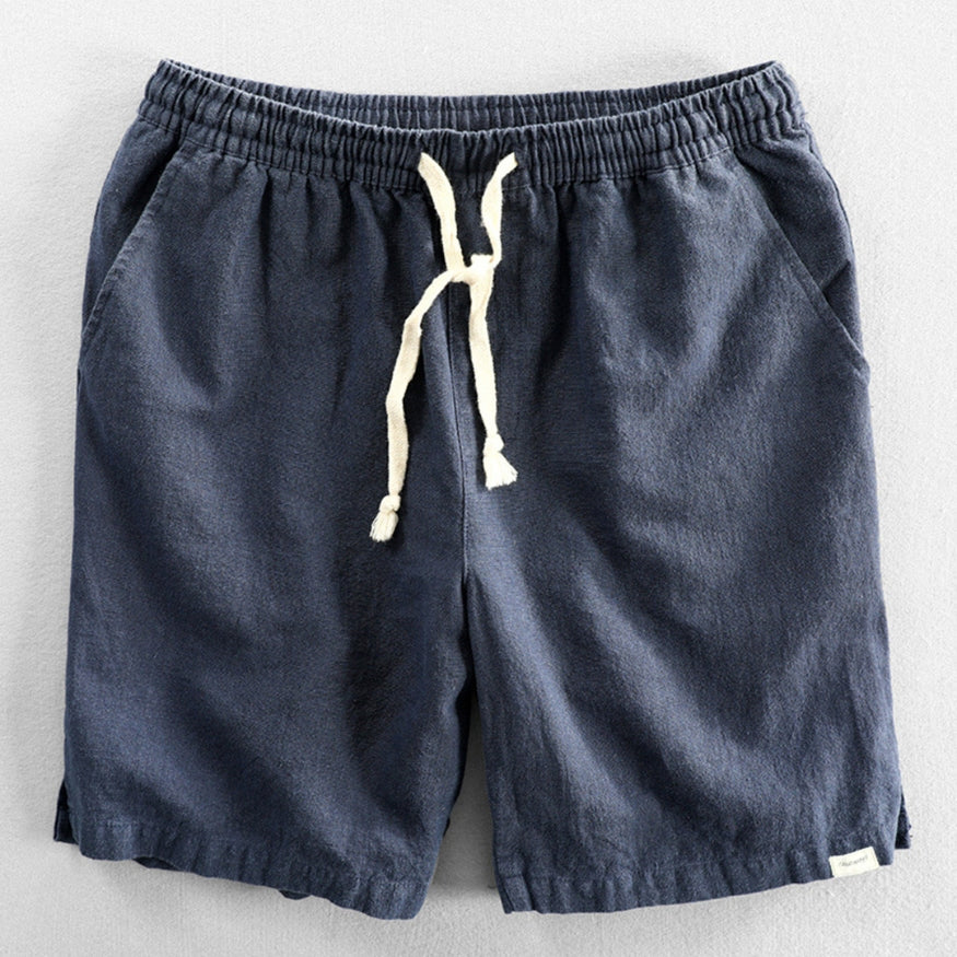 Dante - Linen blend shorts