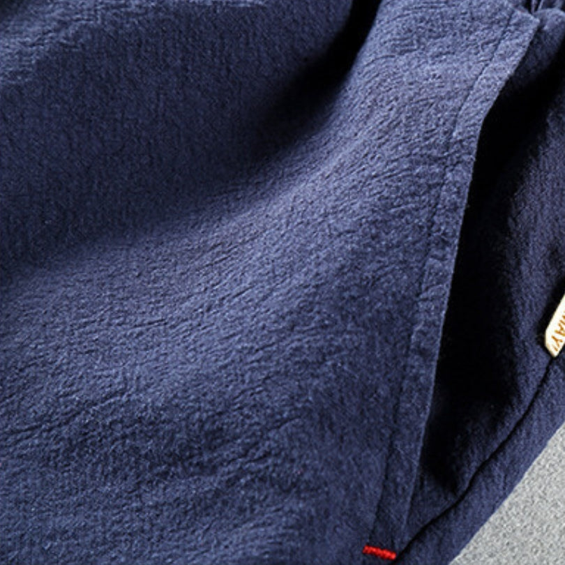 Dante - Linen blend shorts