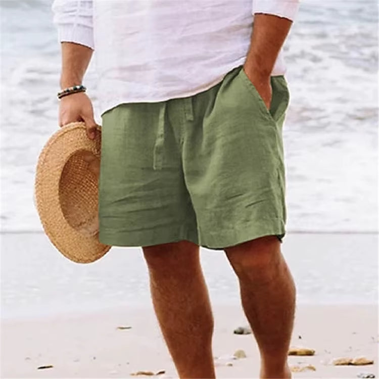 OSCAR - SHORTS IN LINEN BLENDS