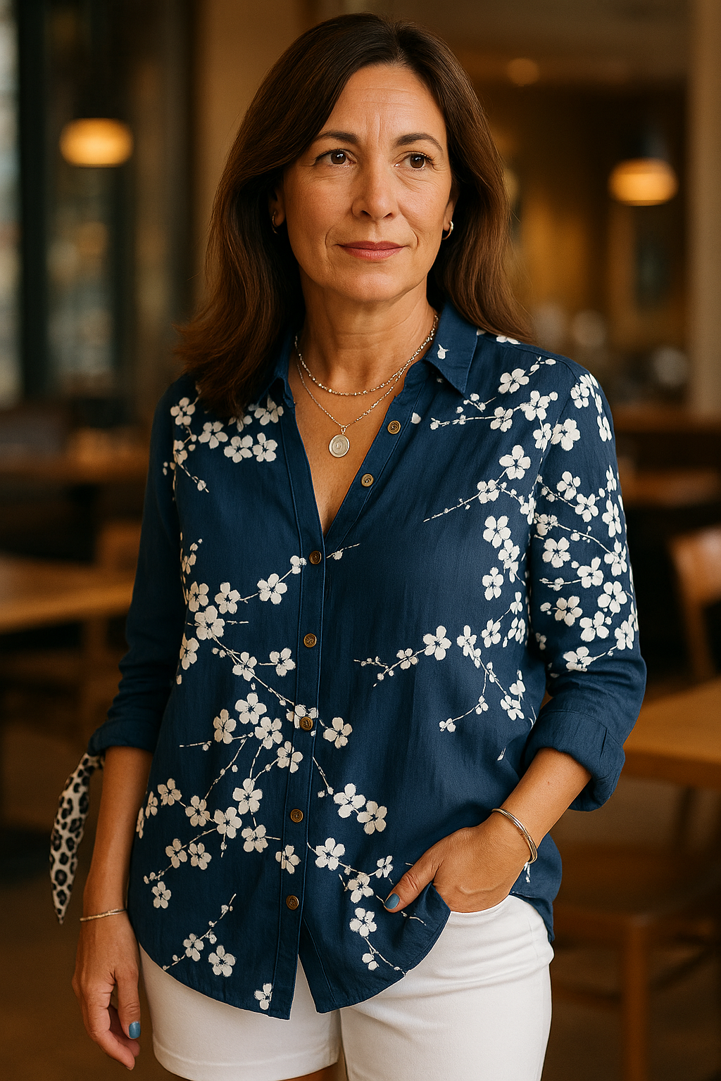 MAËLI - COTTON BLOUSE