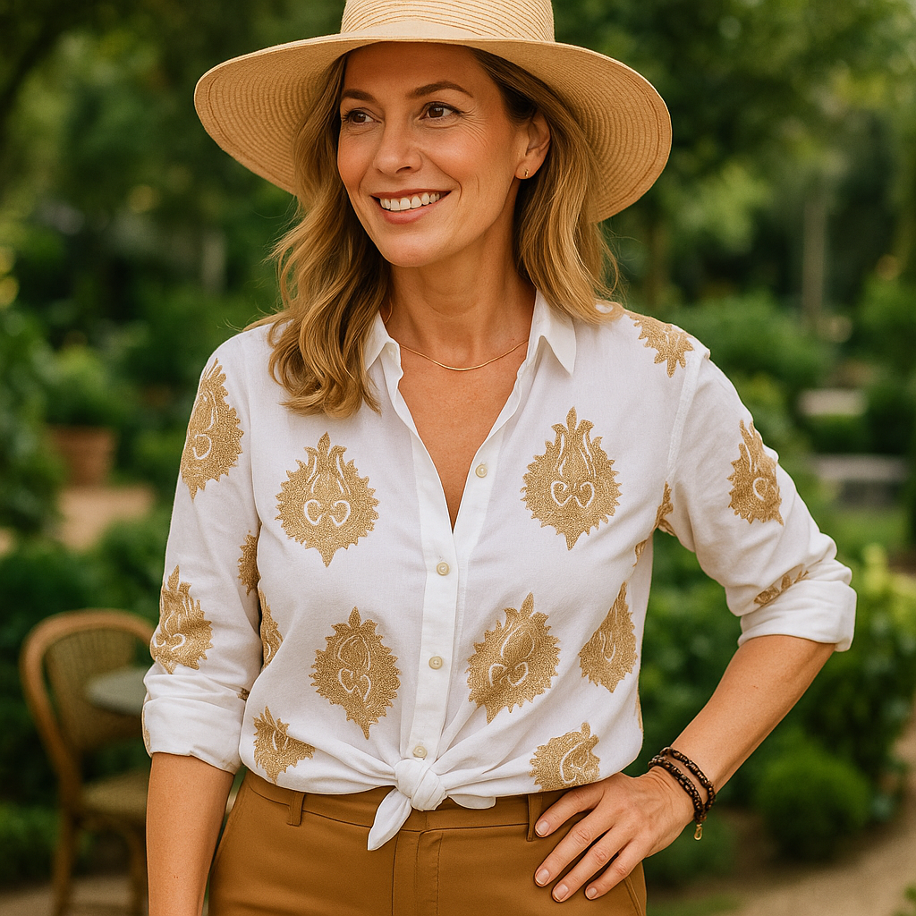 LUCIA - COTTON BLOUSE