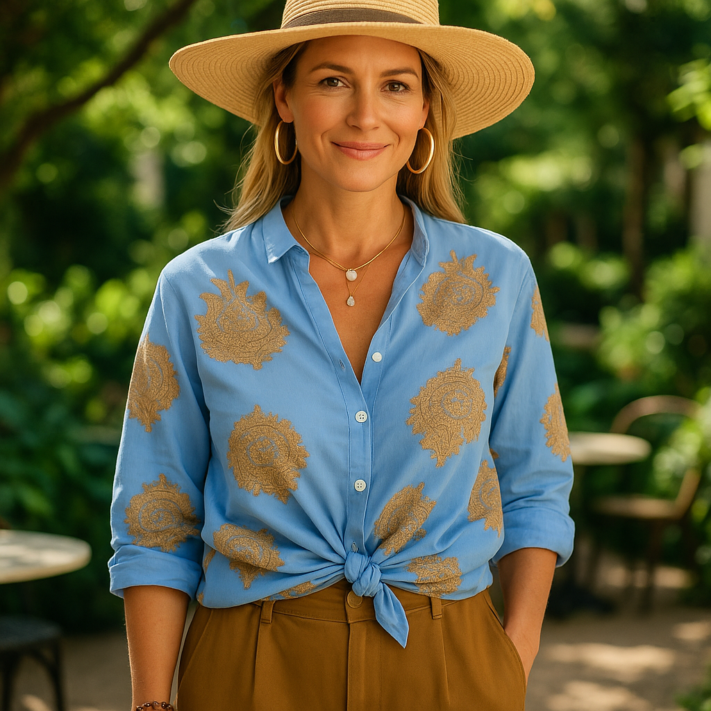 LUCIA - COTTON BLOUSE