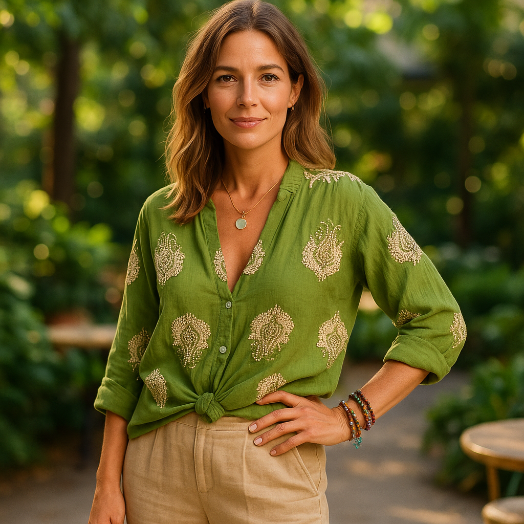 LUCIA - COTTON BLOUSE