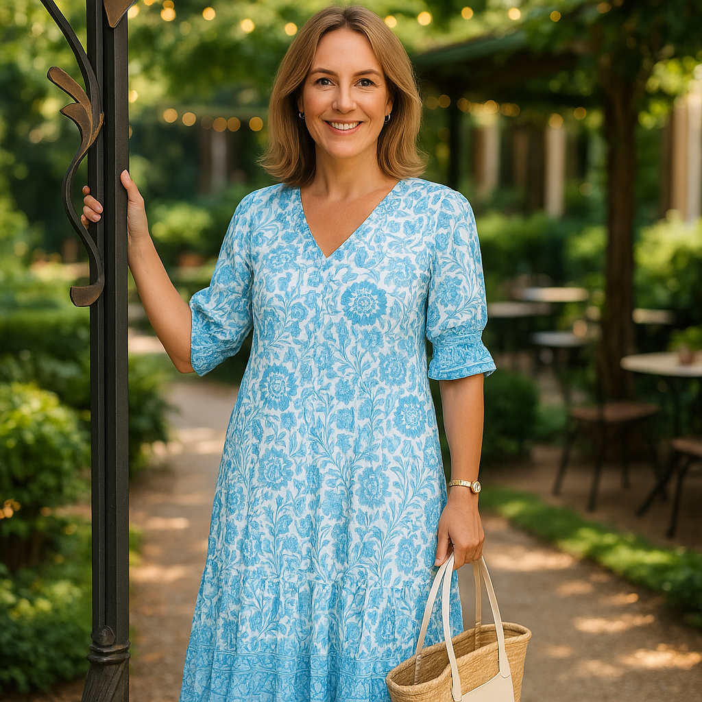 NELLA - CASUAL MIDI DRESS