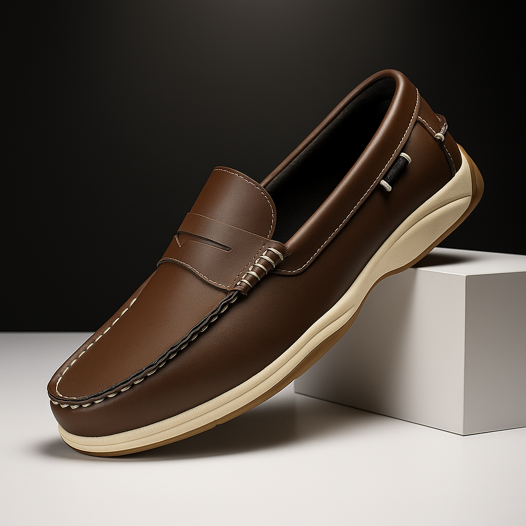 Gunston | Classic leather moccasins