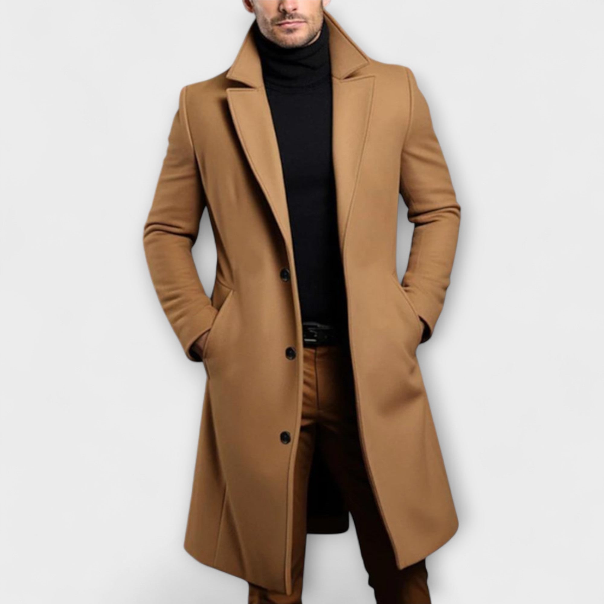 Gideon | Timeless Wool Overcoat