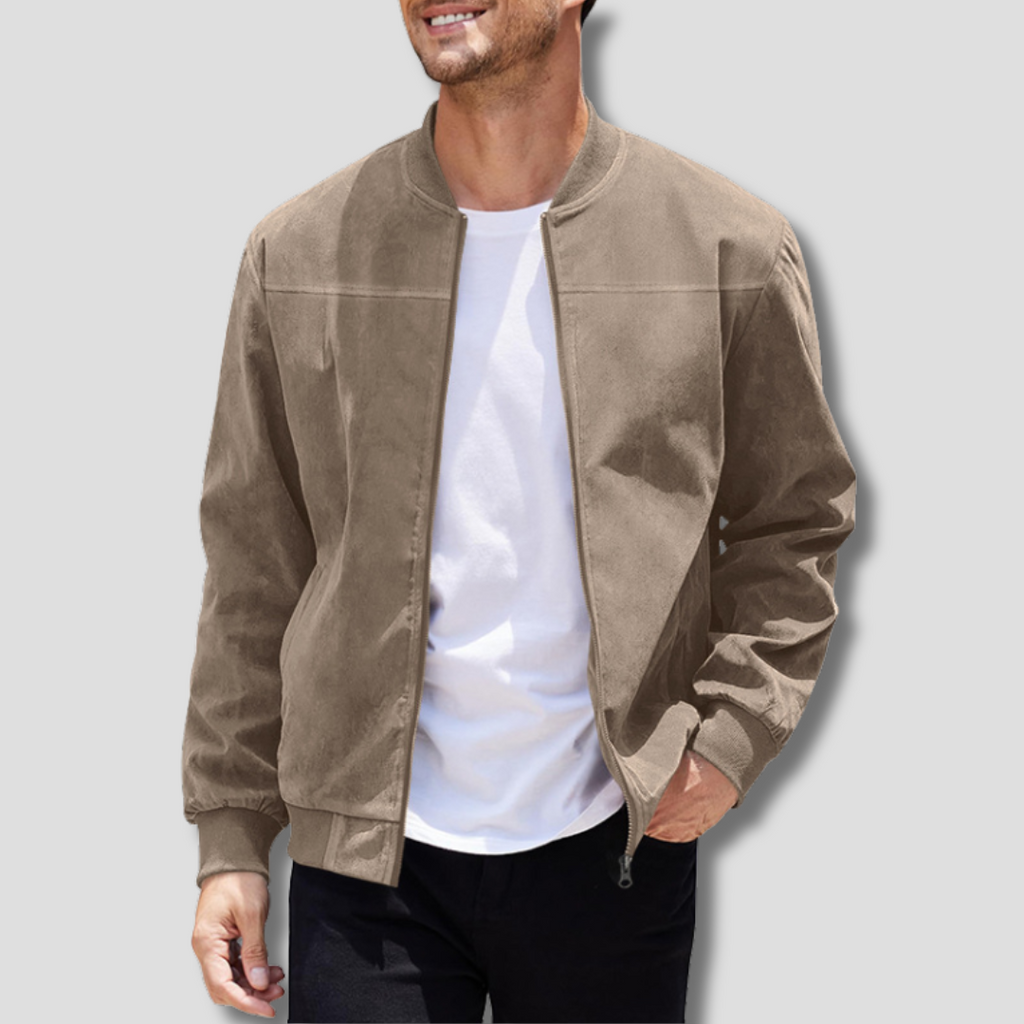 Alvan | Retro Bomber Jacket