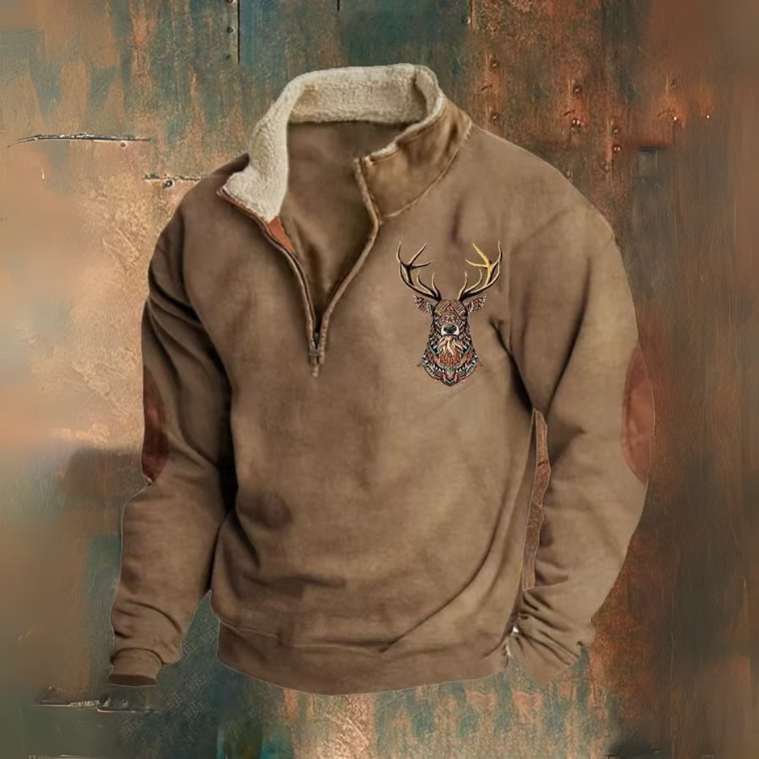 Lawrence | Fleece with a quarter zip