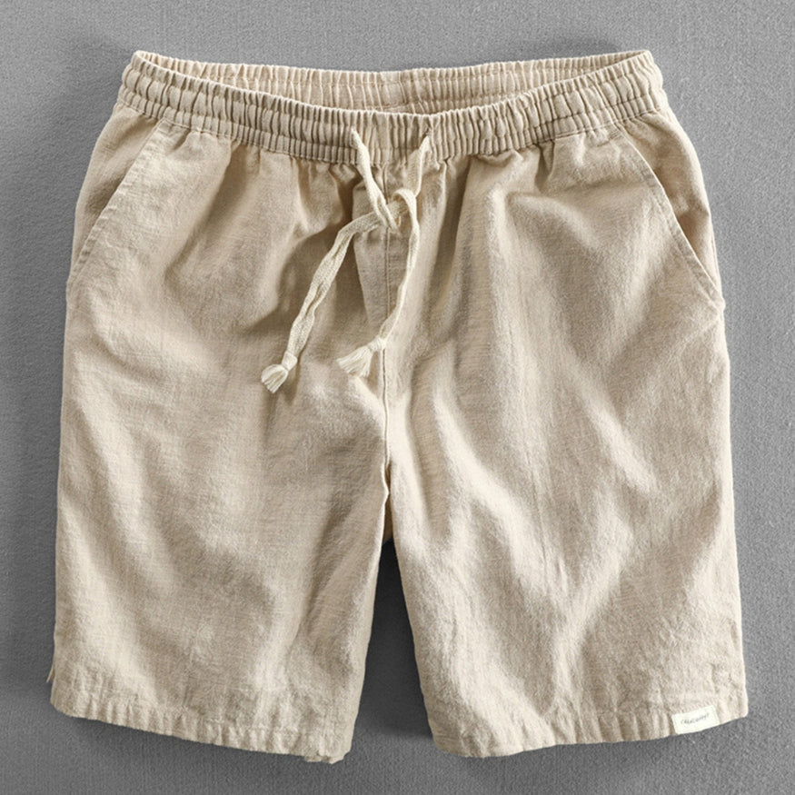 Dante - Linen blend shorts