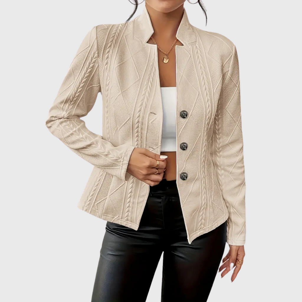 Iwona - Jacket with elegant details 