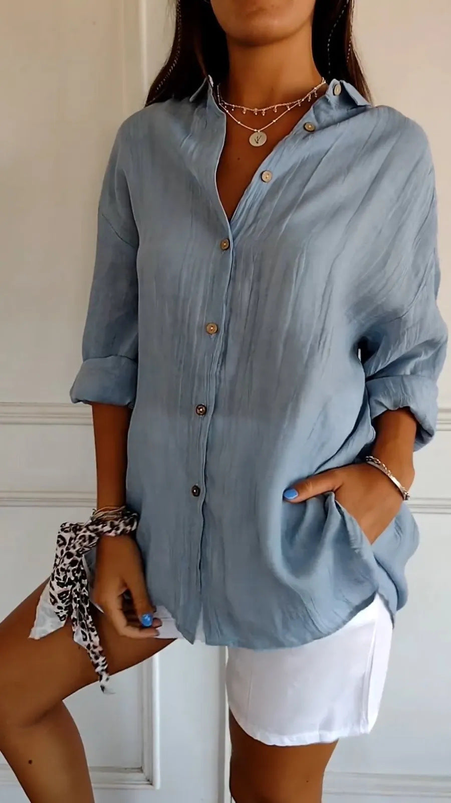 MAÉLIS CASUAL BLOUSE