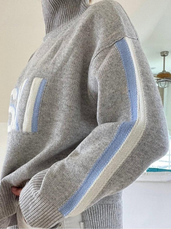 Retro Cashmere Ski Sweater 