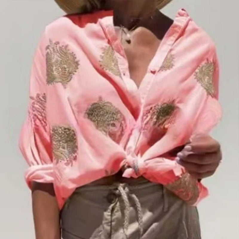 LUCIA - COTTON BLOUSE