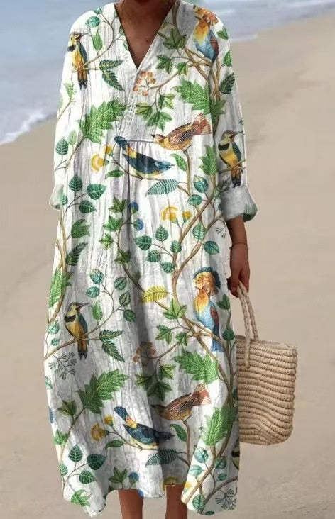 LIVIA – CASUAL FLORAL DRESS