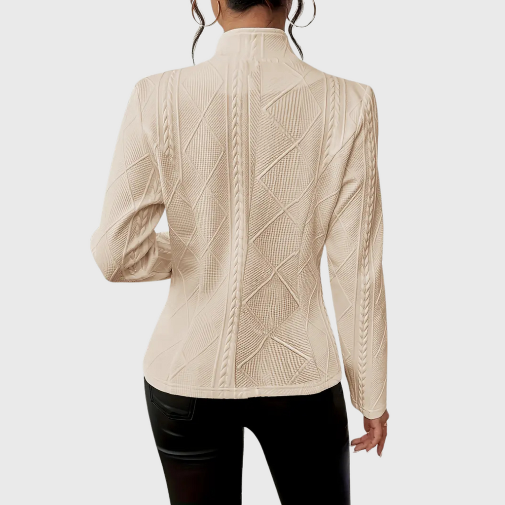 Iwona - Jacket with elegant details 