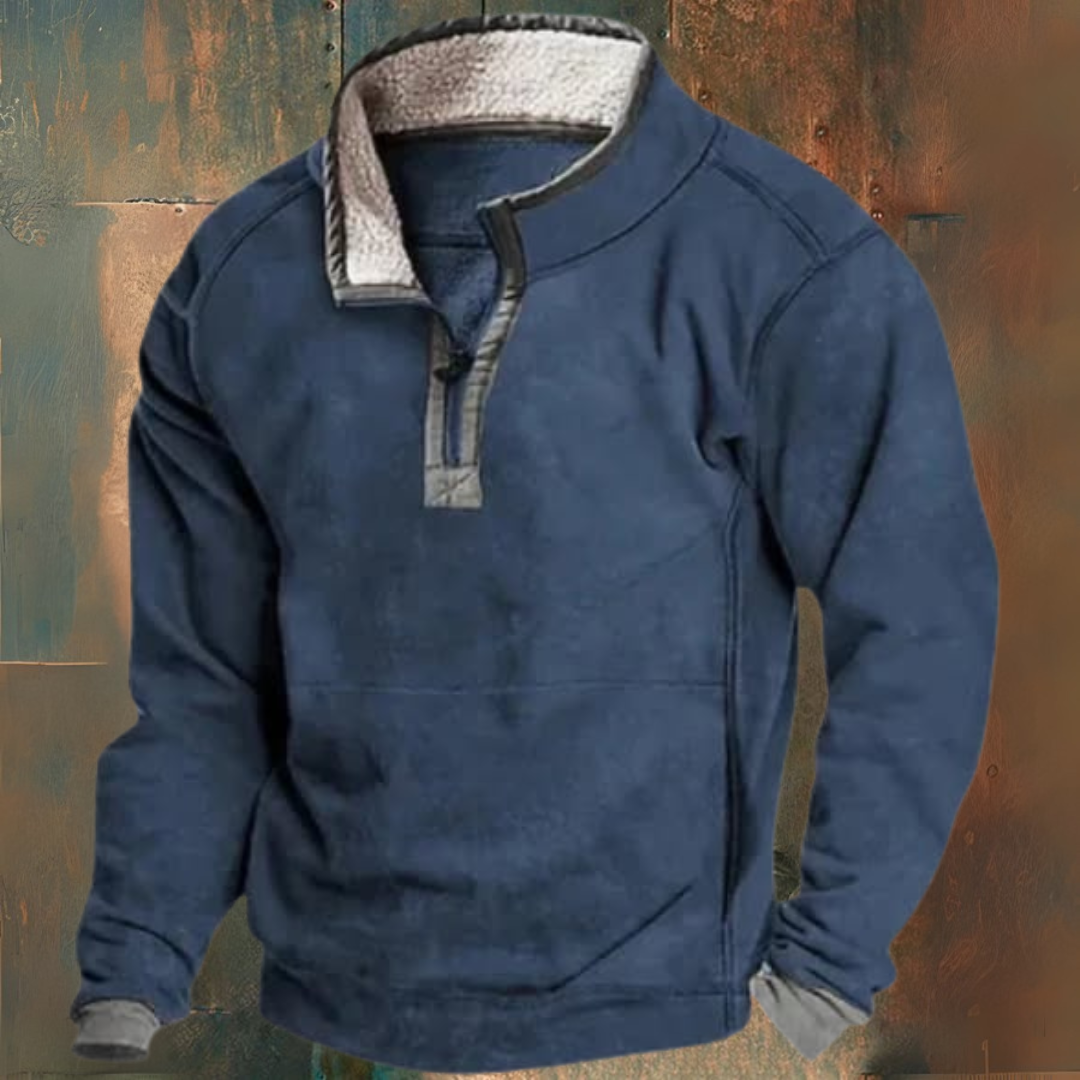 Piotr | Fleece Lining Autumn Shirt 