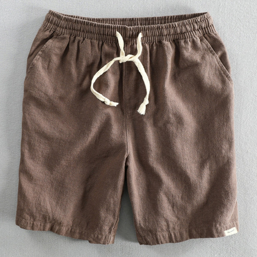 Dante - Linen blend shorts