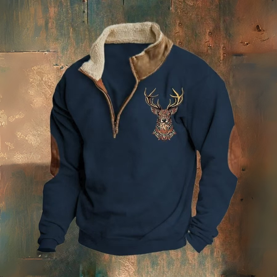 Lawrence | Fleece with a quarter zip