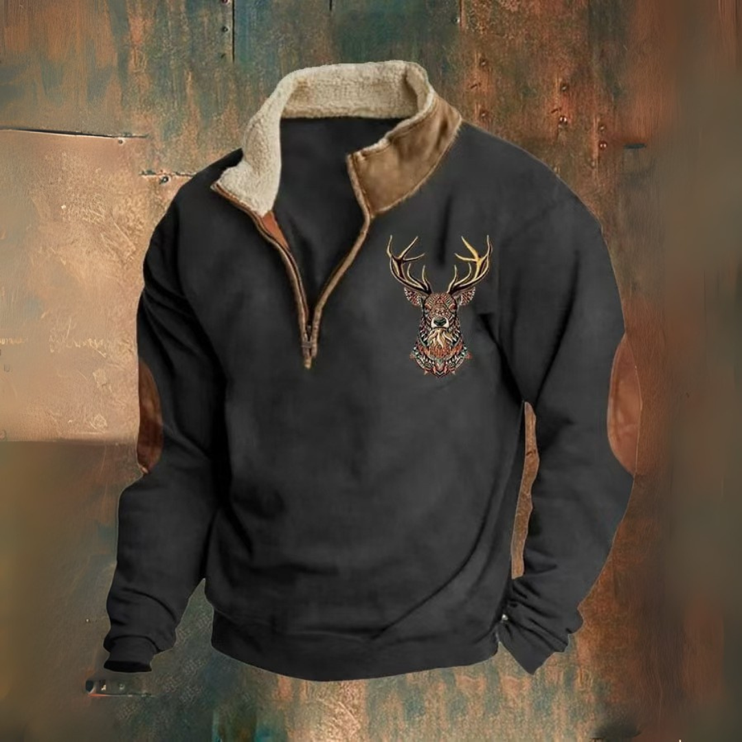 Lawrence | Fleece with a quarter zip