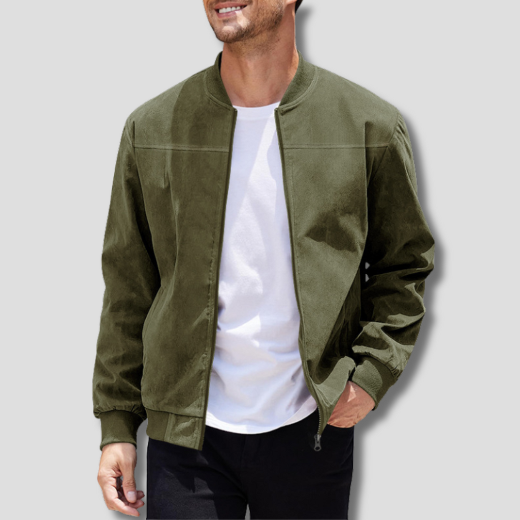 Alvan | Retro Bomber Jacket