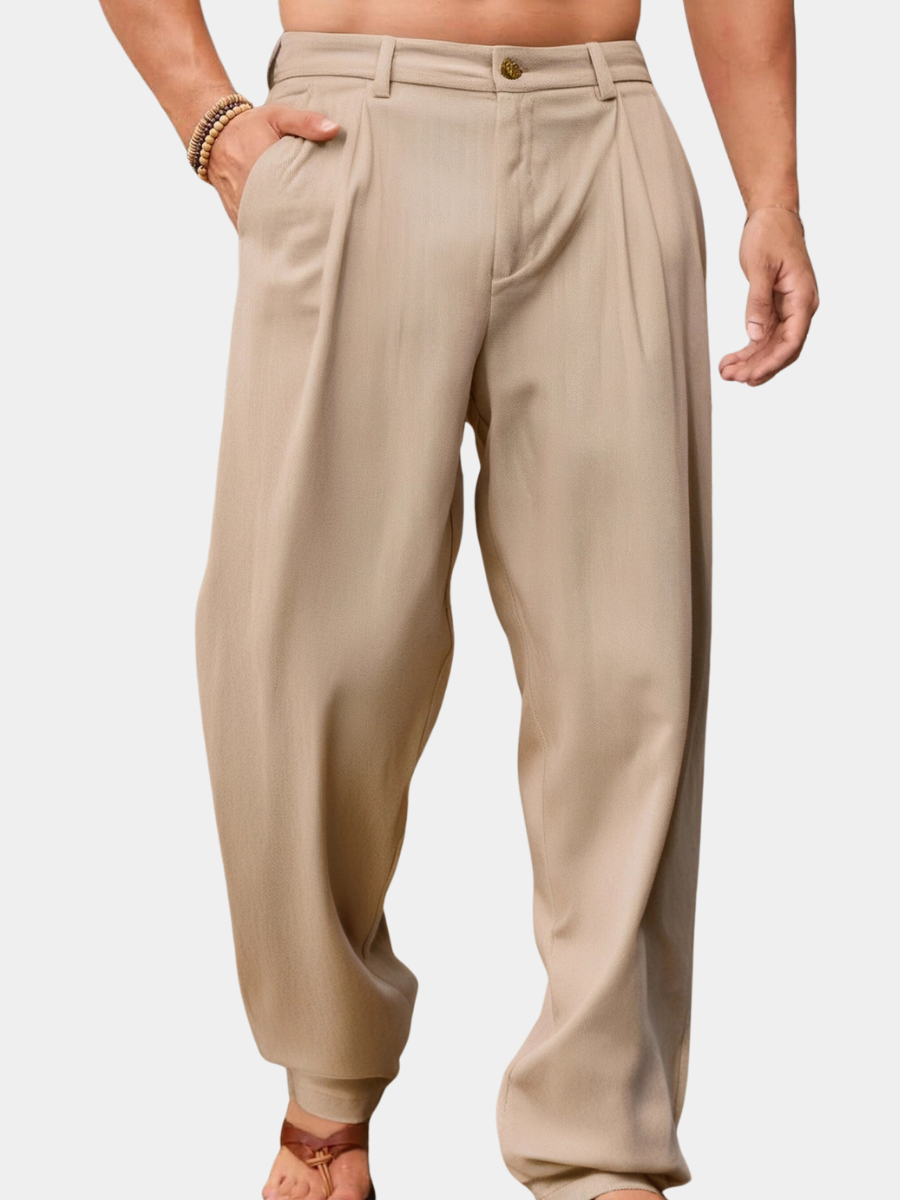 NICCO | WIDE-LEG LINEN PANTS