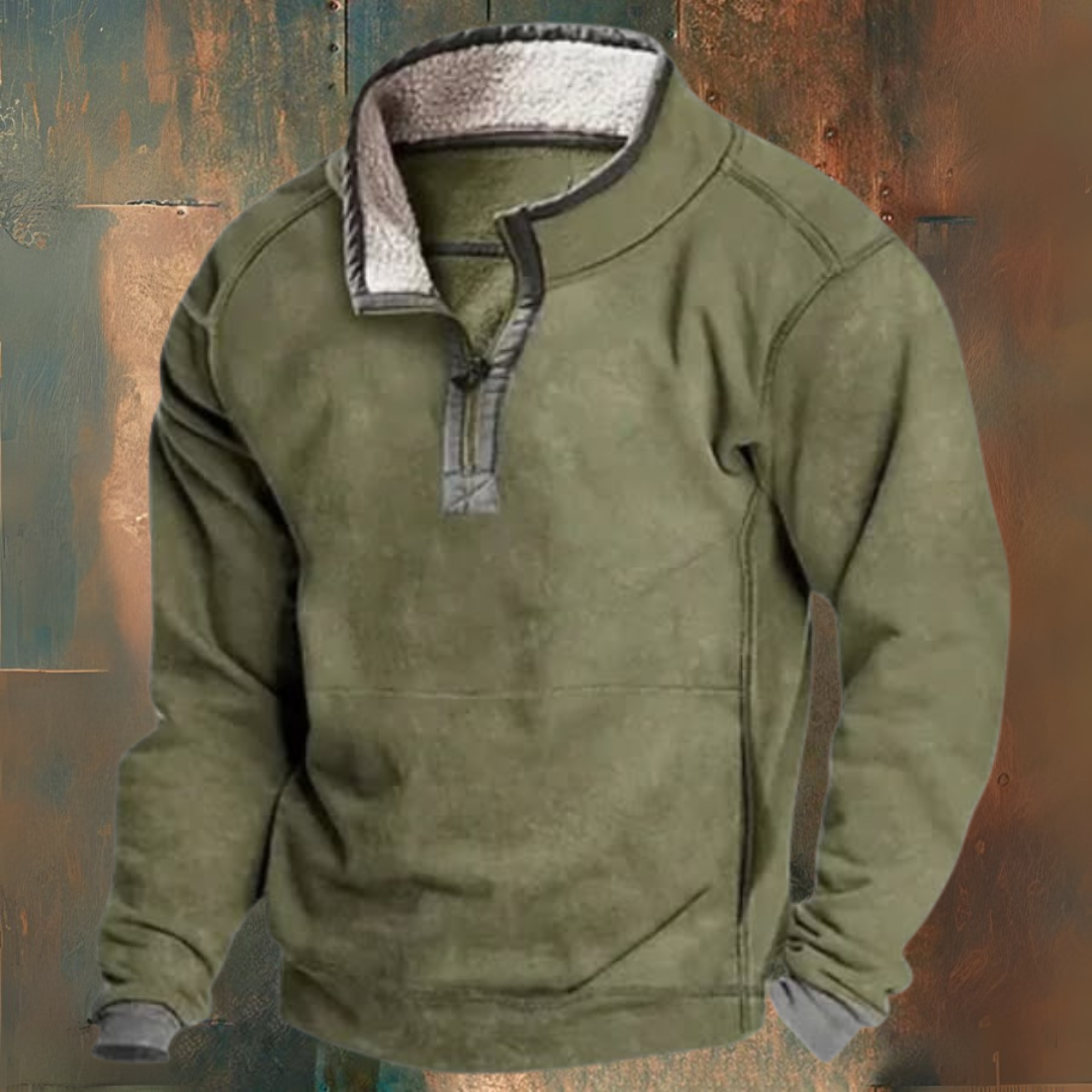 Piotr | Fleece Lining Autumn Shirt 