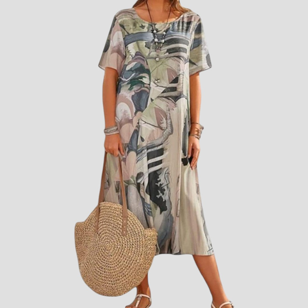 Victoria | midi and flowing summer dress