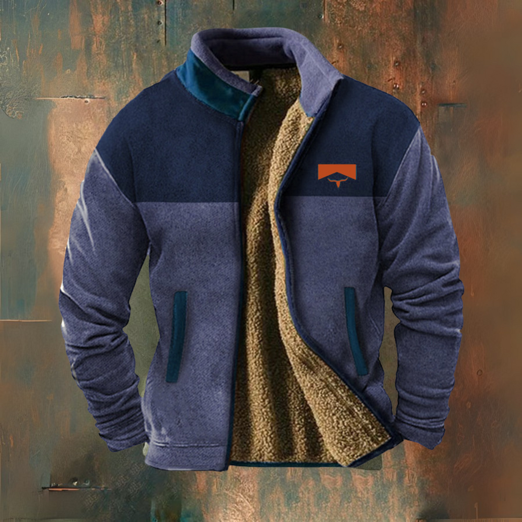 Casual fleece jacket for men