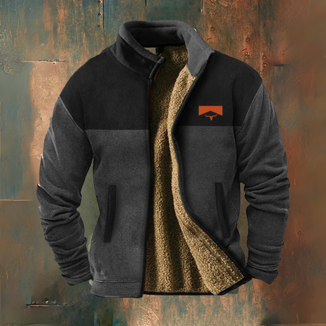 Casual fleece jacket for men
