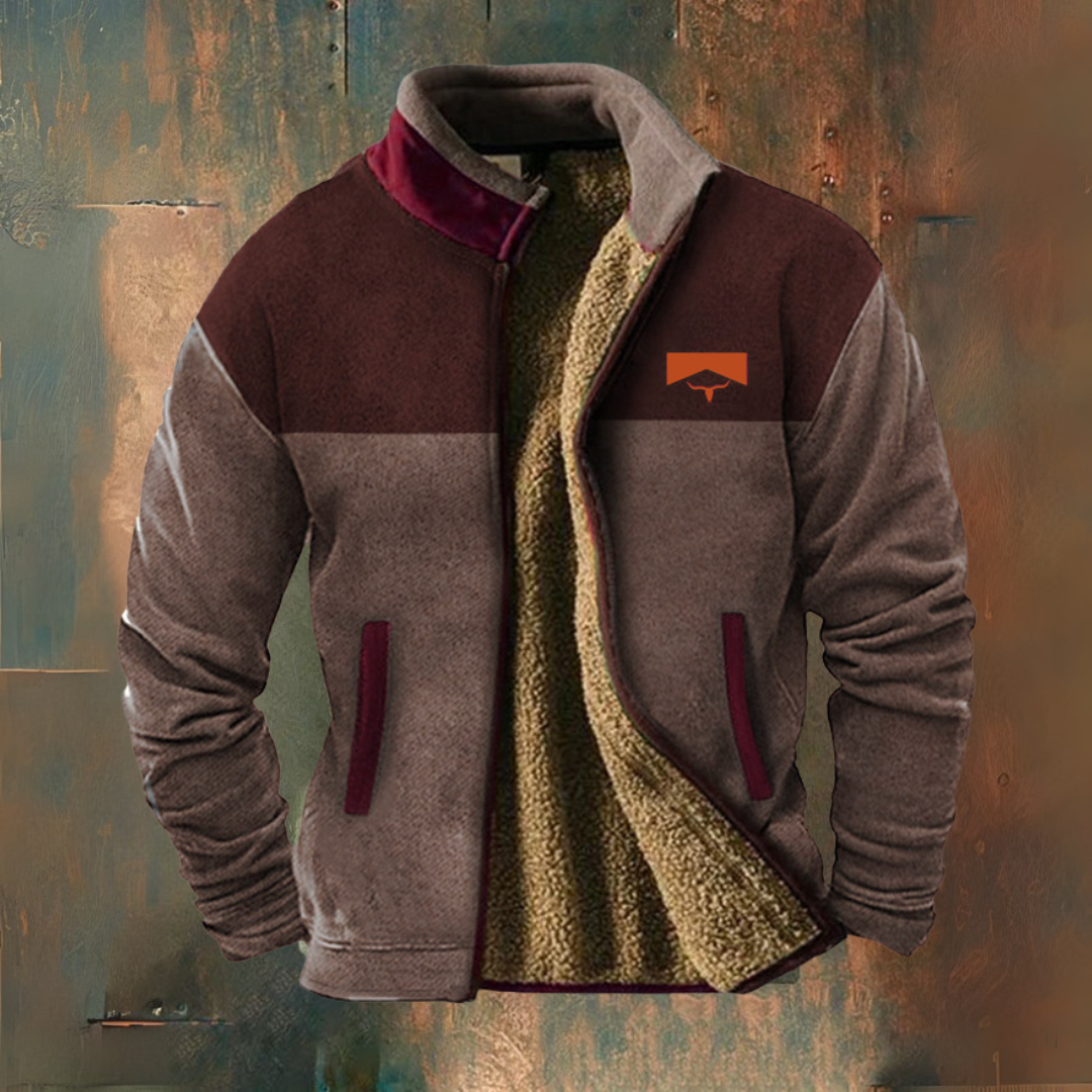Casual fleece jacket for men