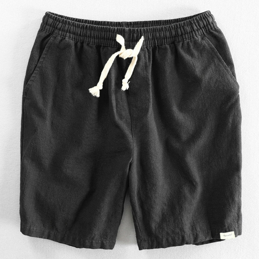 Dante - Linen blend shorts