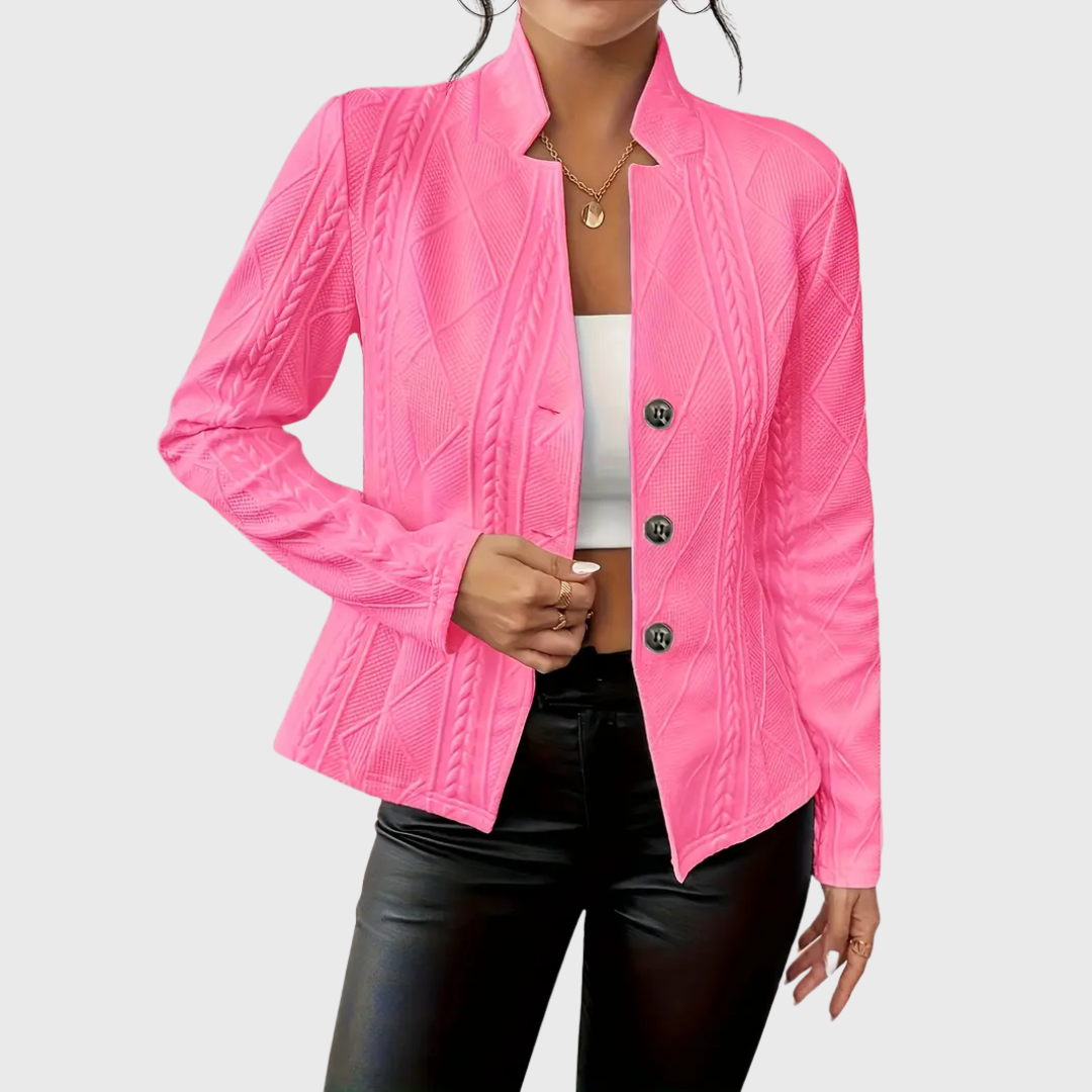 Iwona - Jacket with elegant details 