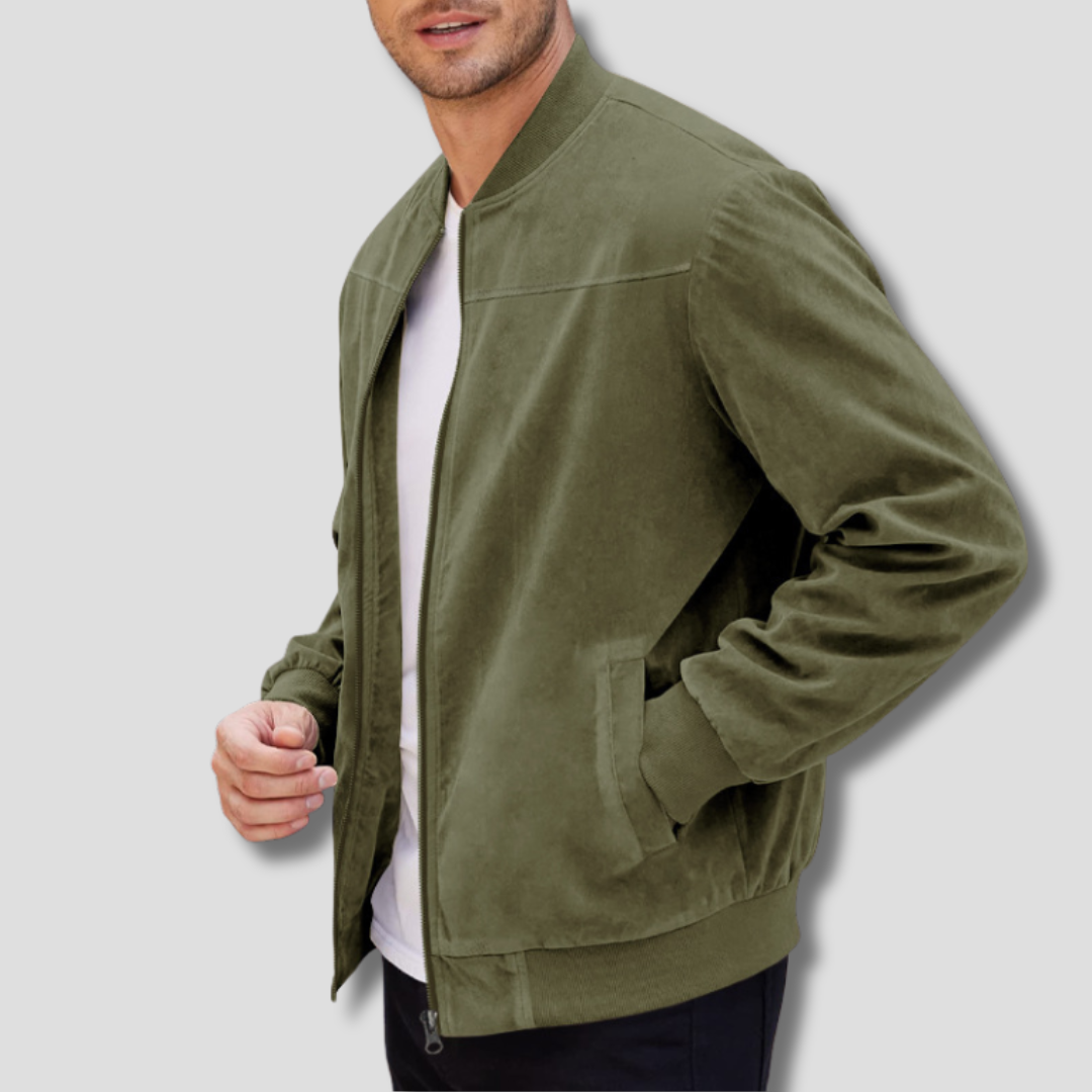 Alvan | Retro Bomber Jacket