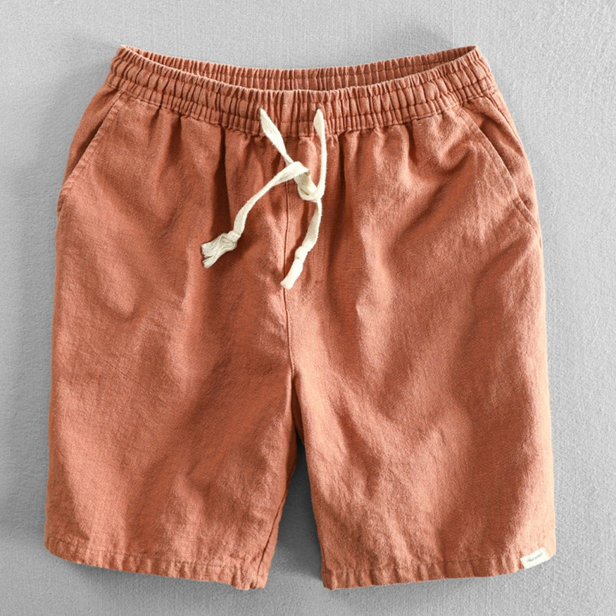 Dante - Linen blend shorts