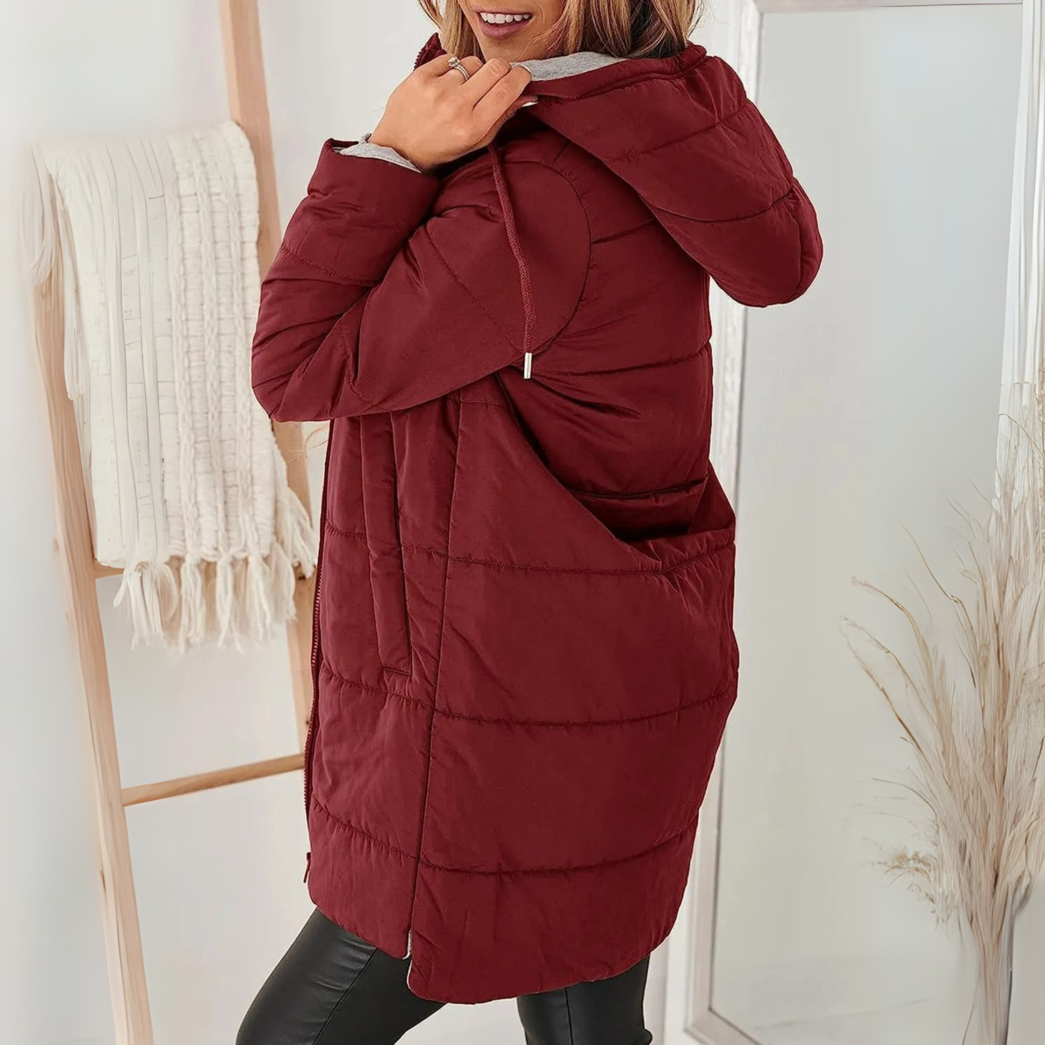 YARA - Casual Hooded Puffer Down Jacket