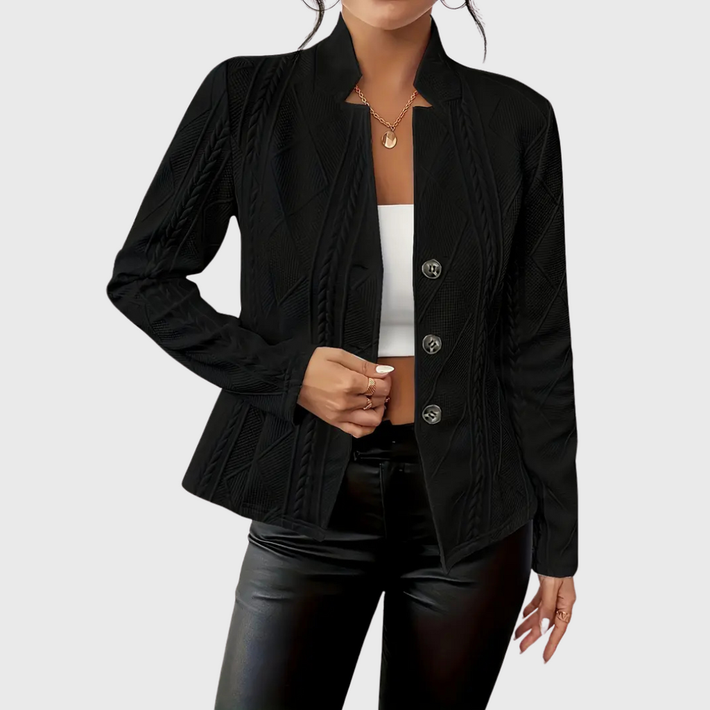 Iwona - Jacket with elegant details 