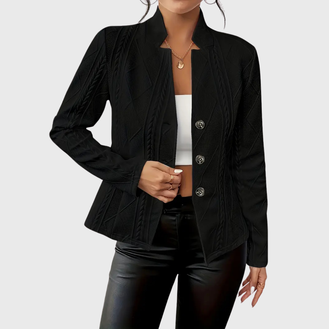 Iwona - Jacket with elegant details 