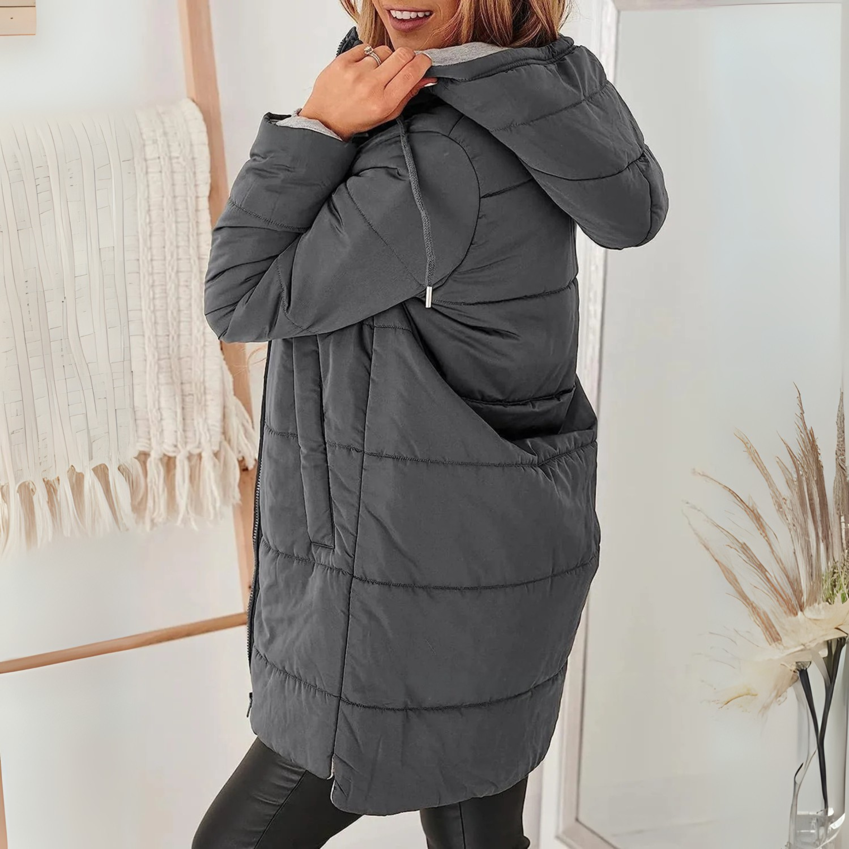 YARA - Casual Hooded Puffer Down Jacket