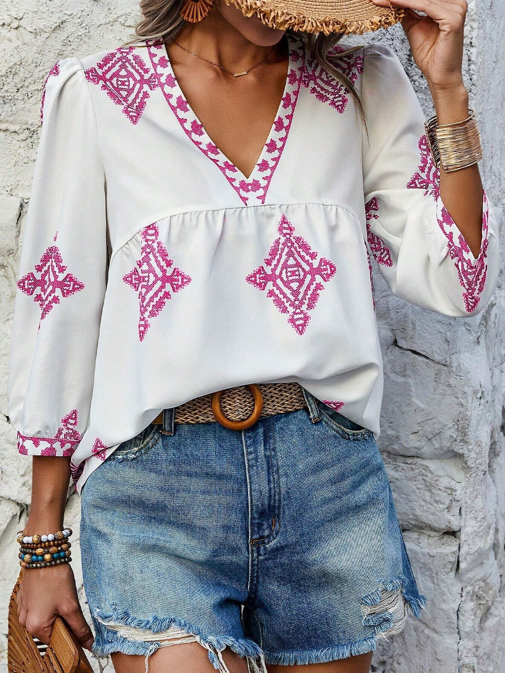 ALMA – BOHEMIAN COTTON BLOUSE