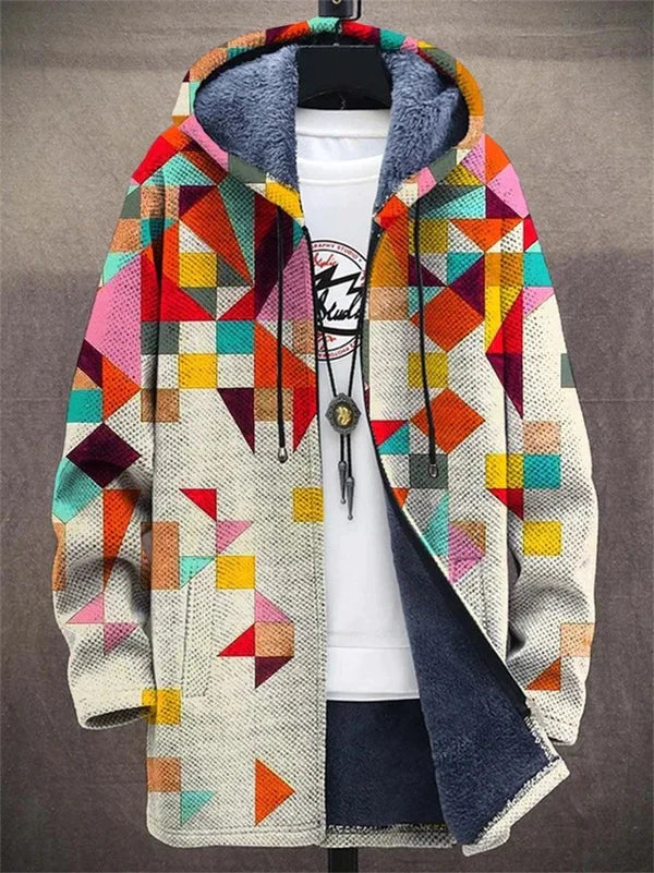 Hania - Luxury cardigan inspired by art 